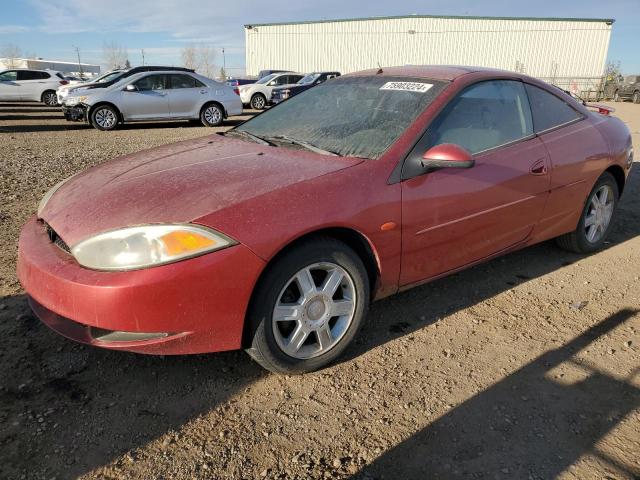 MERCURY COUGAR V6 2001 red  gas 1ZWFT61L415605536 photo #1