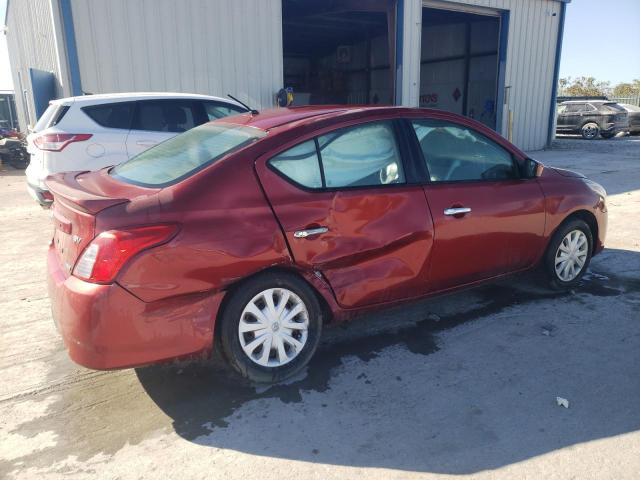 NISSAN VERSA S 2016 red sedan 4d gas 3N1CN7AP2GL808417 photo #4