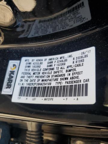 2017 HONDA ACCORD LX - 1HGCR2F38HA254188