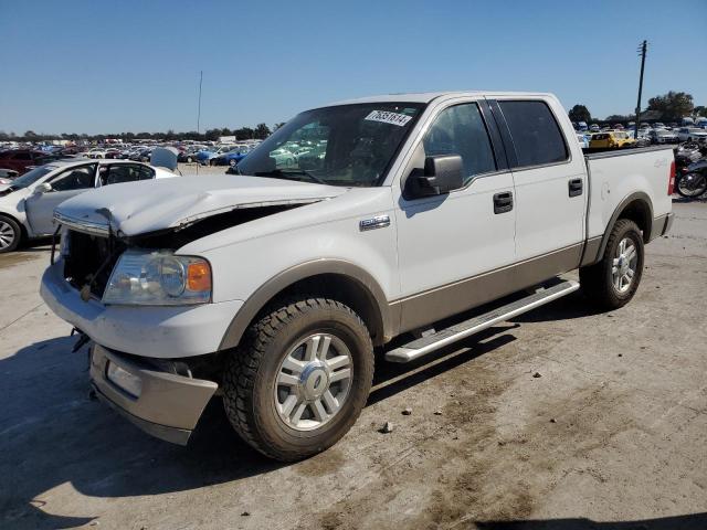 FORD F150 SUPER 2004 white  gas 1FTPW14534FA34705 photo #1