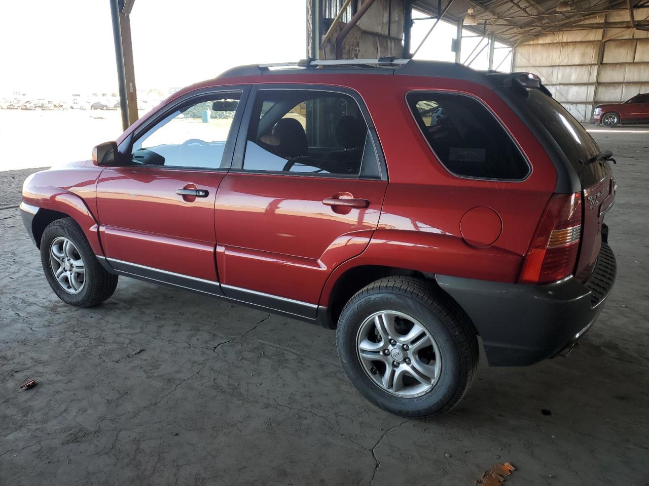 KIA SPORTAGE E 2008 red  gas KNDJF723287522036 photo #3