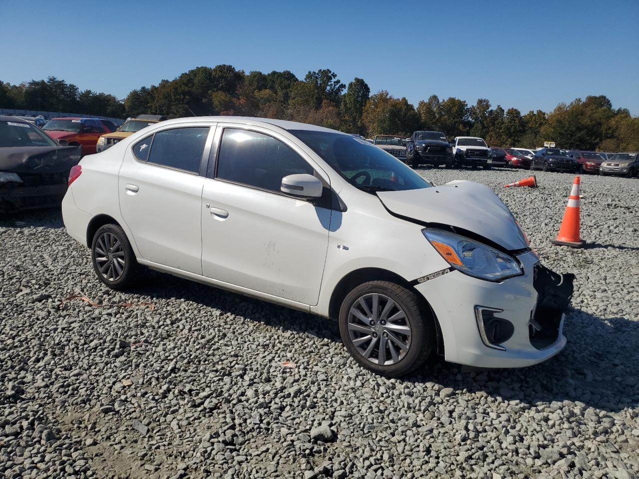 Lot #3024698685 2017 MITSUBISHI MIRAGE G4