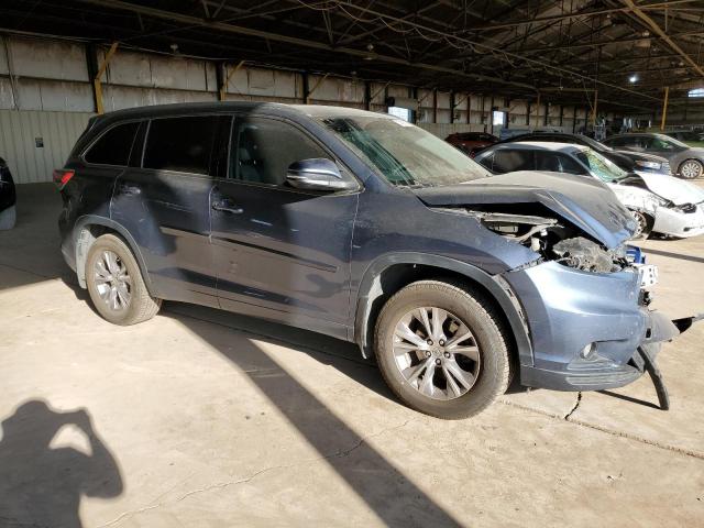 VIN 5TDJKRFH5ES041020 2014 Toyota Highlander, Xle no.4