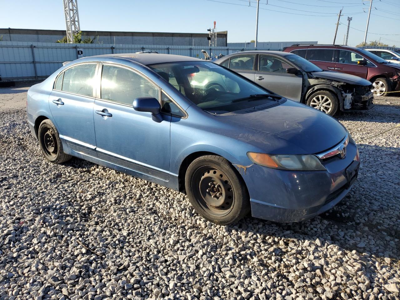 Lot #3033014040 2007 HONDA CIVIC LX