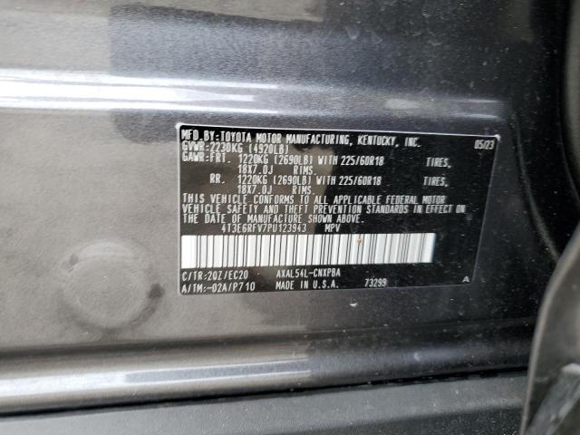 2023 TOYOTA RAV4 XSE - 4T3E6RFV7PU123943