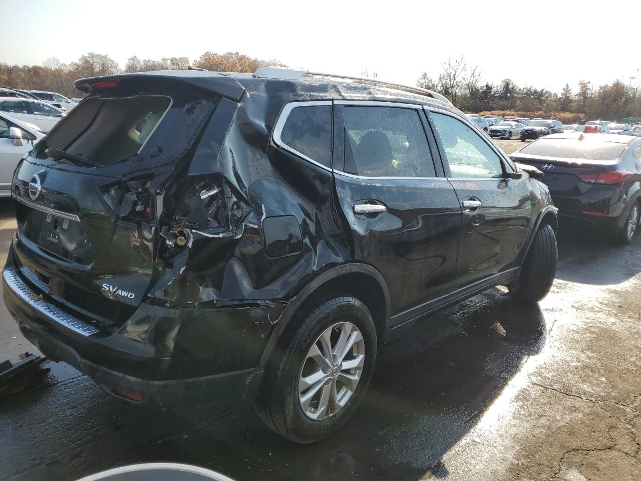 Lot #3034279091 2015 NISSAN ROGUE S