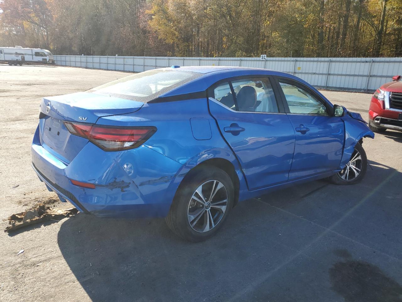 Lot #2960081351 2022 NISSAN SENTRA SV