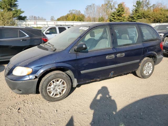 DODGE CARAVAN SE 2006 blue  gas 1D4GP25B26B503111 photo #1