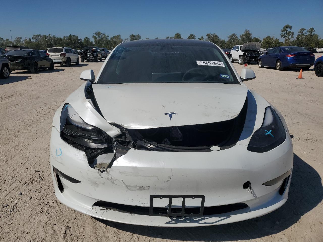 Lot #3023314252 2023 TESLA MODEL 3