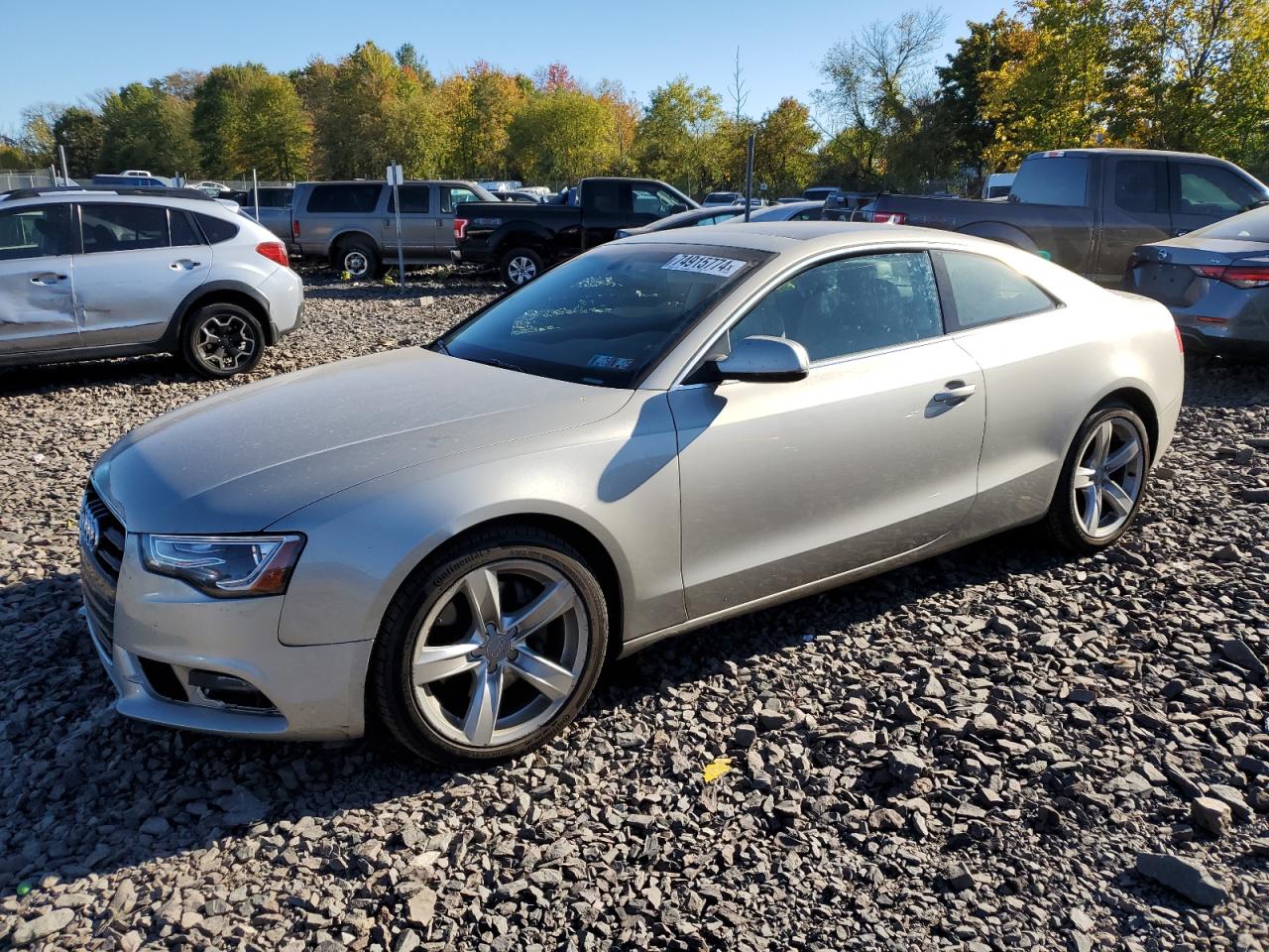 Lot #3026063953 2013 AUDI A5 PREMIUM