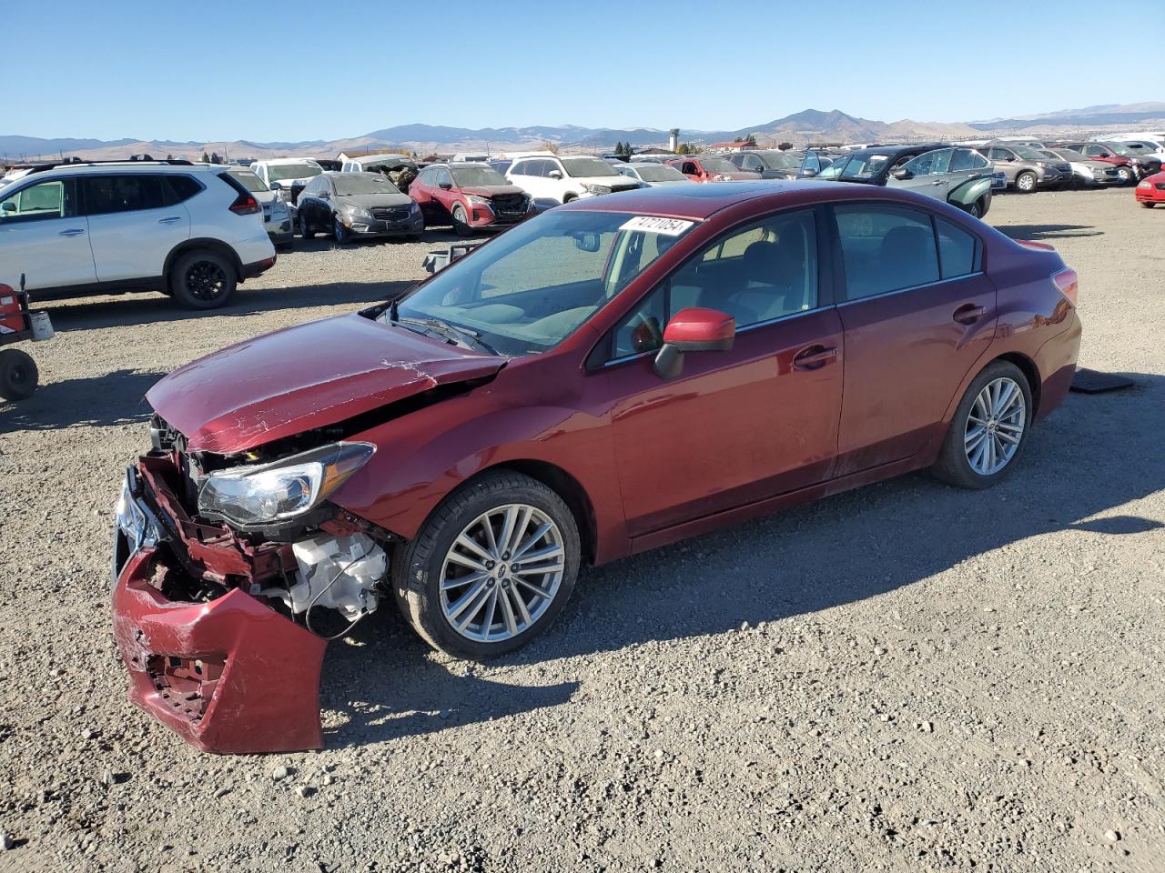 Lot #2955517521 2016 SUBARU IMPREZA PR