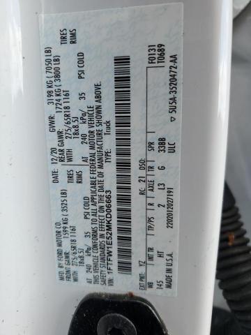 2021 FORD F150 SUPER - 1FTFW1E52MKD06663
