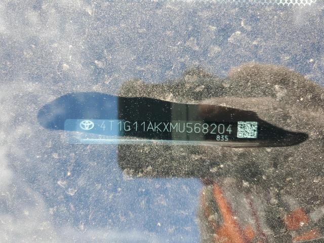 2021 TOYOTA CAMRY SE - 4T1G11AKXMU568204