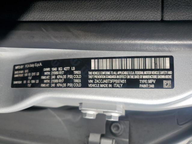 2015 JEEP RENEGADE L - ZACCJABT3FPB97451