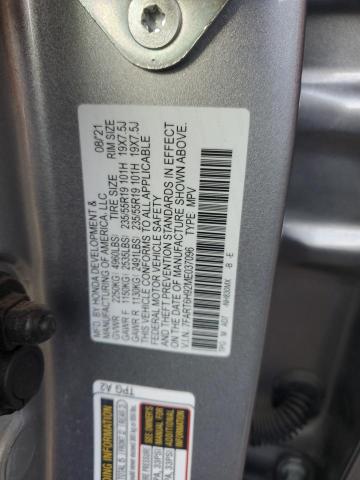 2021 HONDA CR-V TOURI - 7FART6H92ME037096