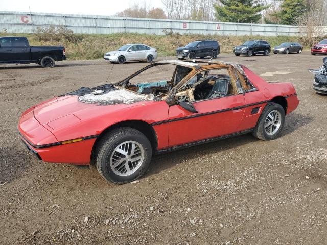 PONTIAC FIERO SE 1984 burgundy  gas 1G2AF37R2EP218100 photo #1