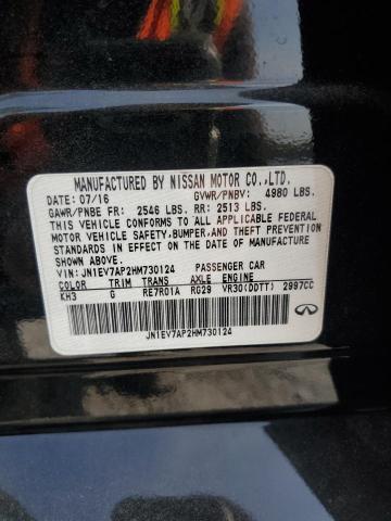 2017 INFINITI Q50 PREMIU - JN1EV7AP2HM730124