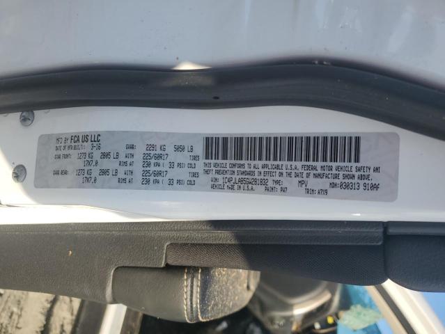 2016 JEEP CHEROKEE S - 1C4PJLAB5GW281832