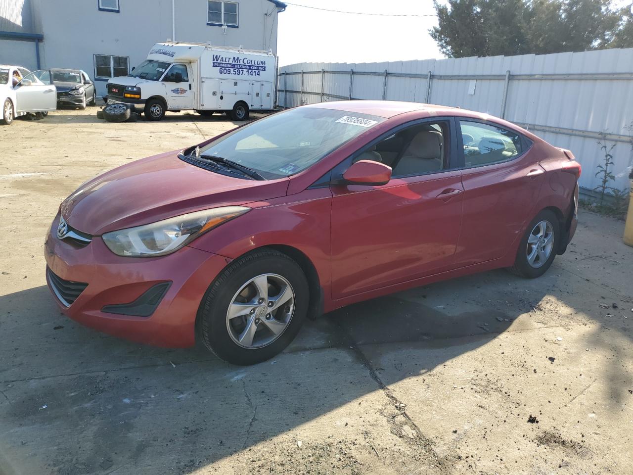 Lot #2959965311 2015 HYUNDAI ELANTRA SE