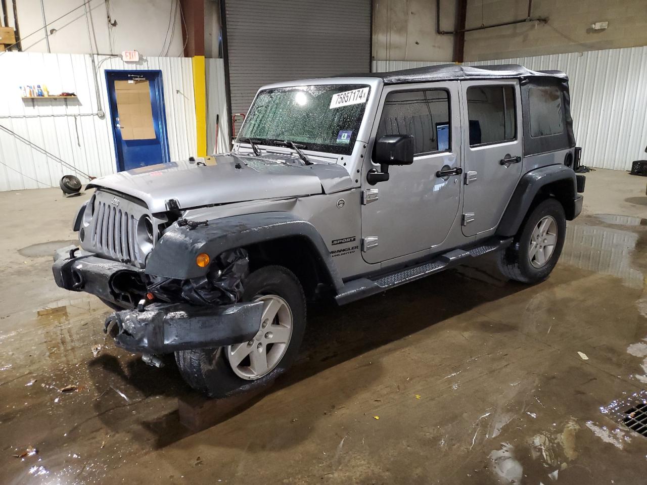 Lot #2952822107 2017 JEEP WRANGLER U