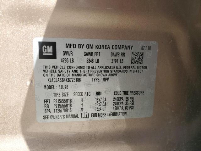 2019 BUICK ENCORE PRE - KL4CJASB4KB723186
