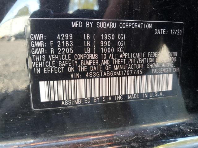2021 SUBARU IMPREZA - 4S3GTAB6XM3707785