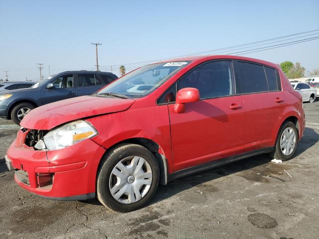 NISSAN VERSA S 2011 red hatchbac gas 3N1BC1CP0BL368749 photo #1