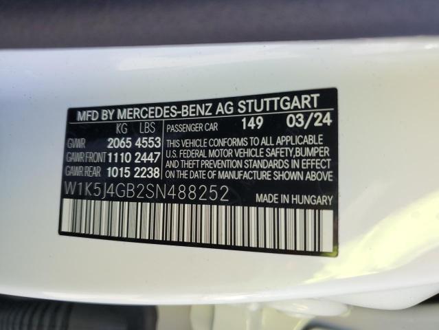 VIN W1K5J4GB2SN488252 2025 MERCEDES-BENZ CLA-CLASS no.13