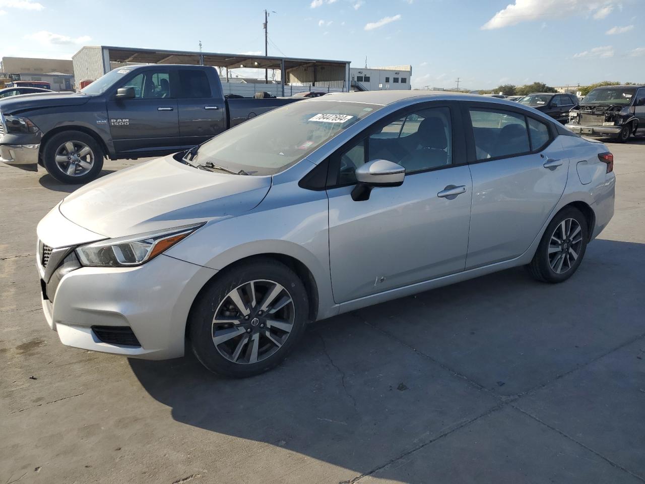 Lot #2974297450 2021 NISSAN VERSA SV