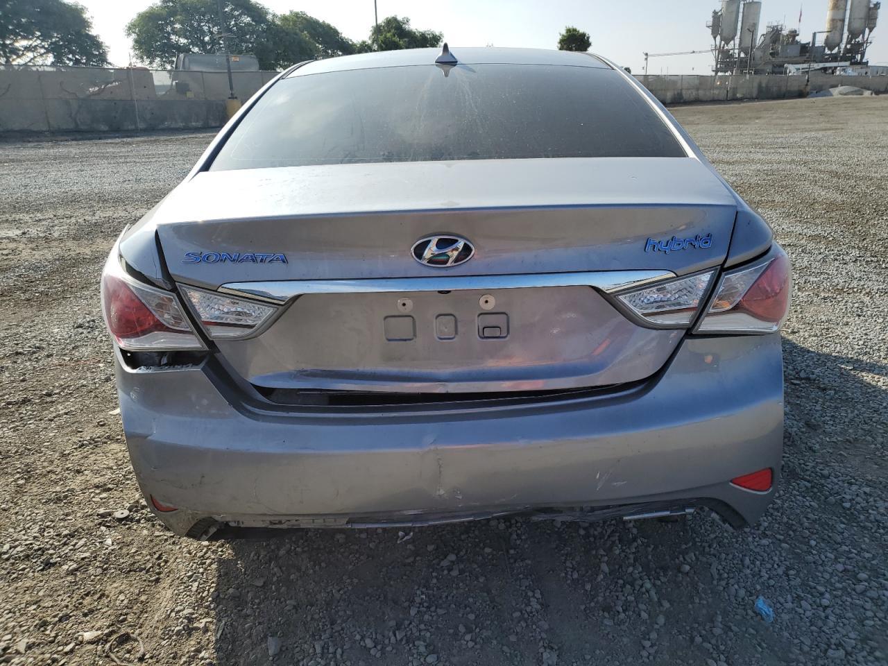 Lot #2989383625 2015 HYUNDAI SONATA HYB