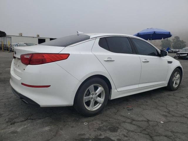 KIA OPTIMA LX 2015 white  gas KNAGM4A79F5598538 photo #4