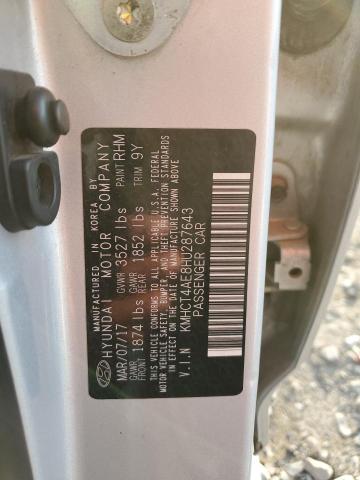 2017 HYUNDAI ACCENT SE - KMHCT4AE8HU287643