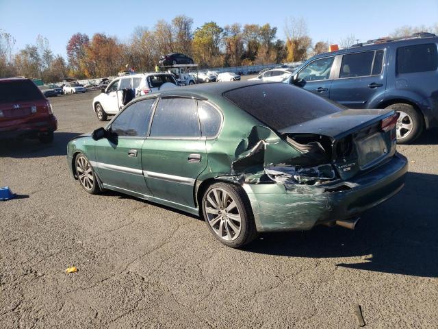 SUBARU LEGACY L 2000 green  gas 4S3BE6352Y6214274 photo #3