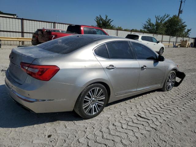 KIA CADENZA PR 2014 silver  gas KNALN4D78E5135926 photo #4