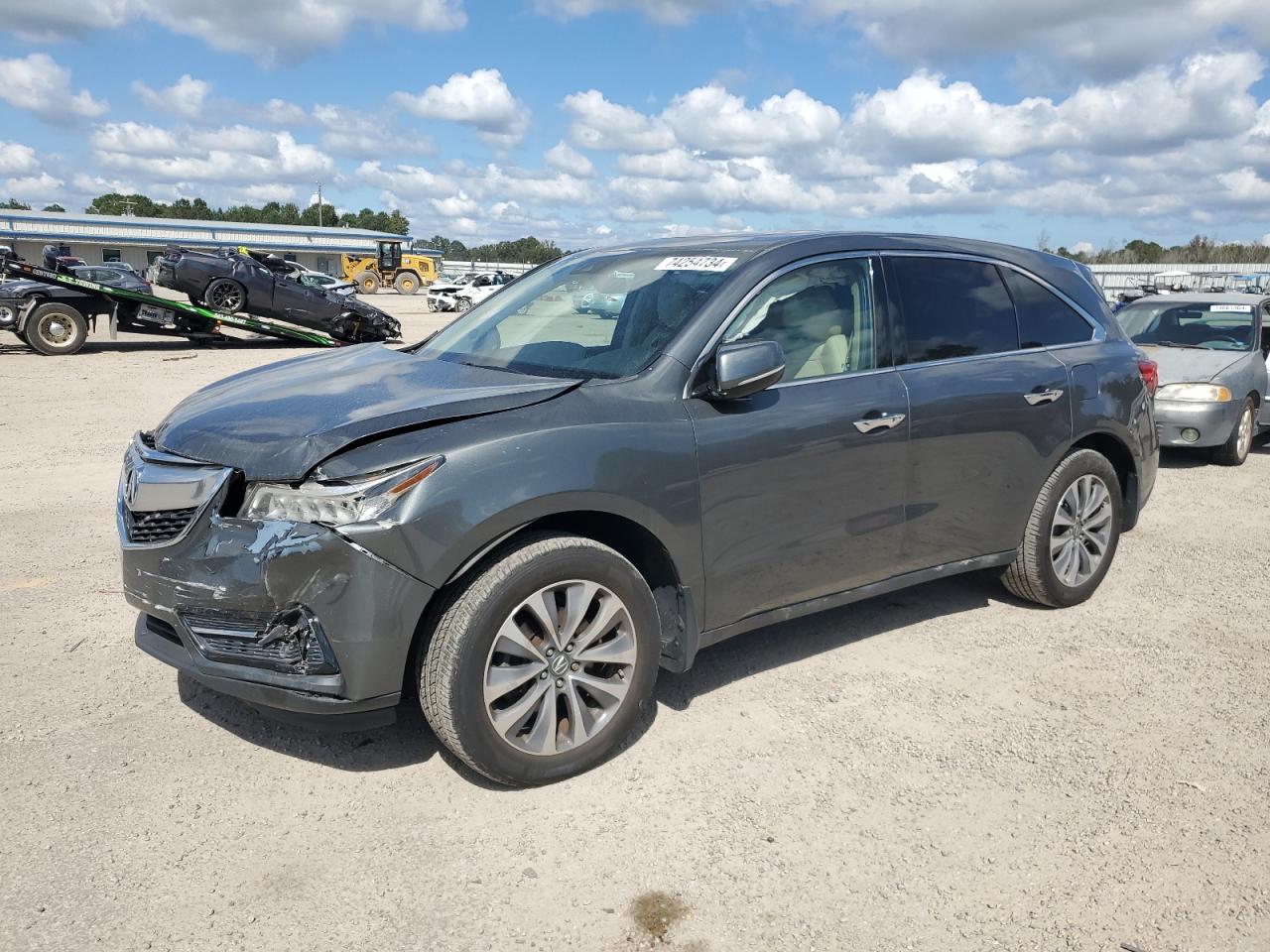 Lot #2919060582 2016 ACURA MDX TECHNO