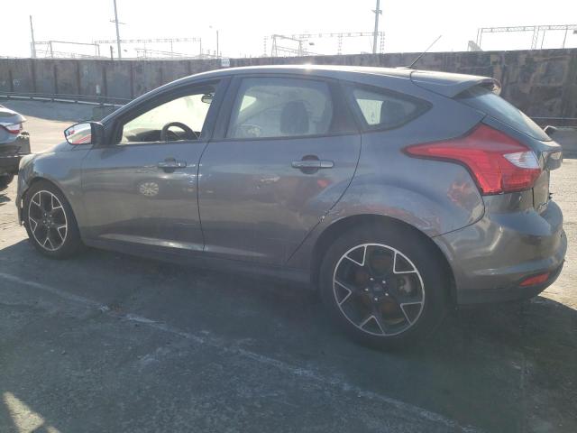 FORD FOCUS SE 2012 gray hatchbac gas 1FAHP3K24CL379026 photo #3