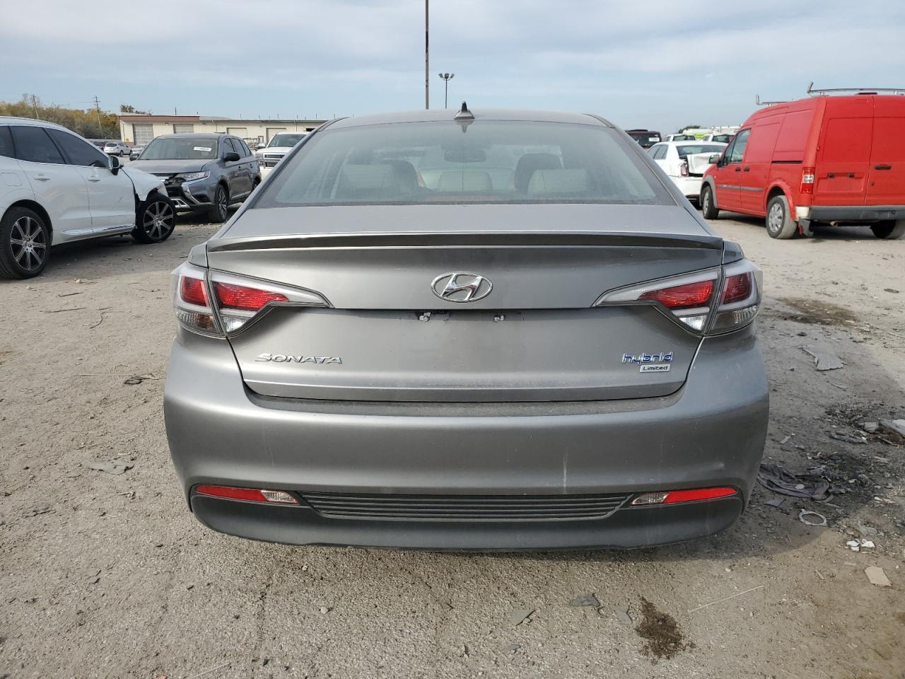 Lot #2937902824 2017 HYUNDAI SONATA HYB