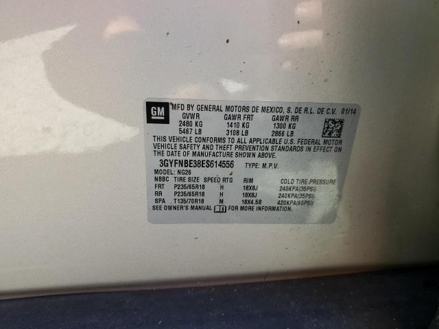 2014 CADILLAC SRX LUXURY - 3GYFNBE38ES614556