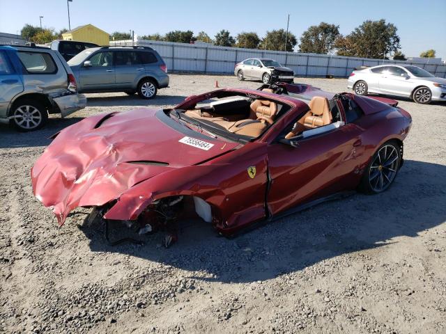 FERRARI 812 GTS 2021 burgundy  gas ZFF97CMA0M0258453 photo #1