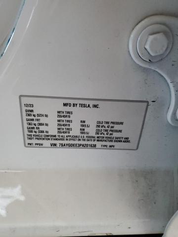 2023 TESLA MODEL Y - 7SAYGDEE3PA201638