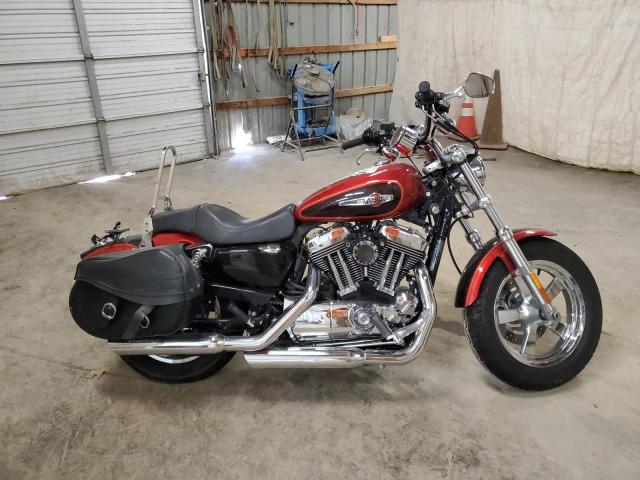 HARLEY-DAVIDSON XL1200 C 2012 red road/str gas 1HD1CT319CC454119 photo #1