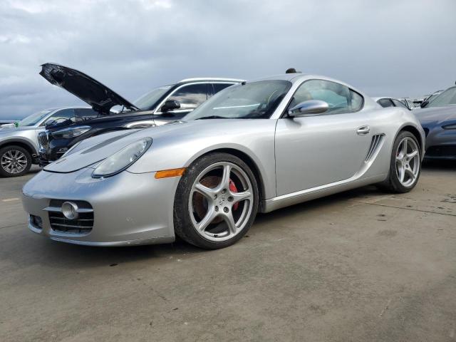 PORSCHE CAYMAN S 2006 silver  gas WP0AB29836U781908 photo #1