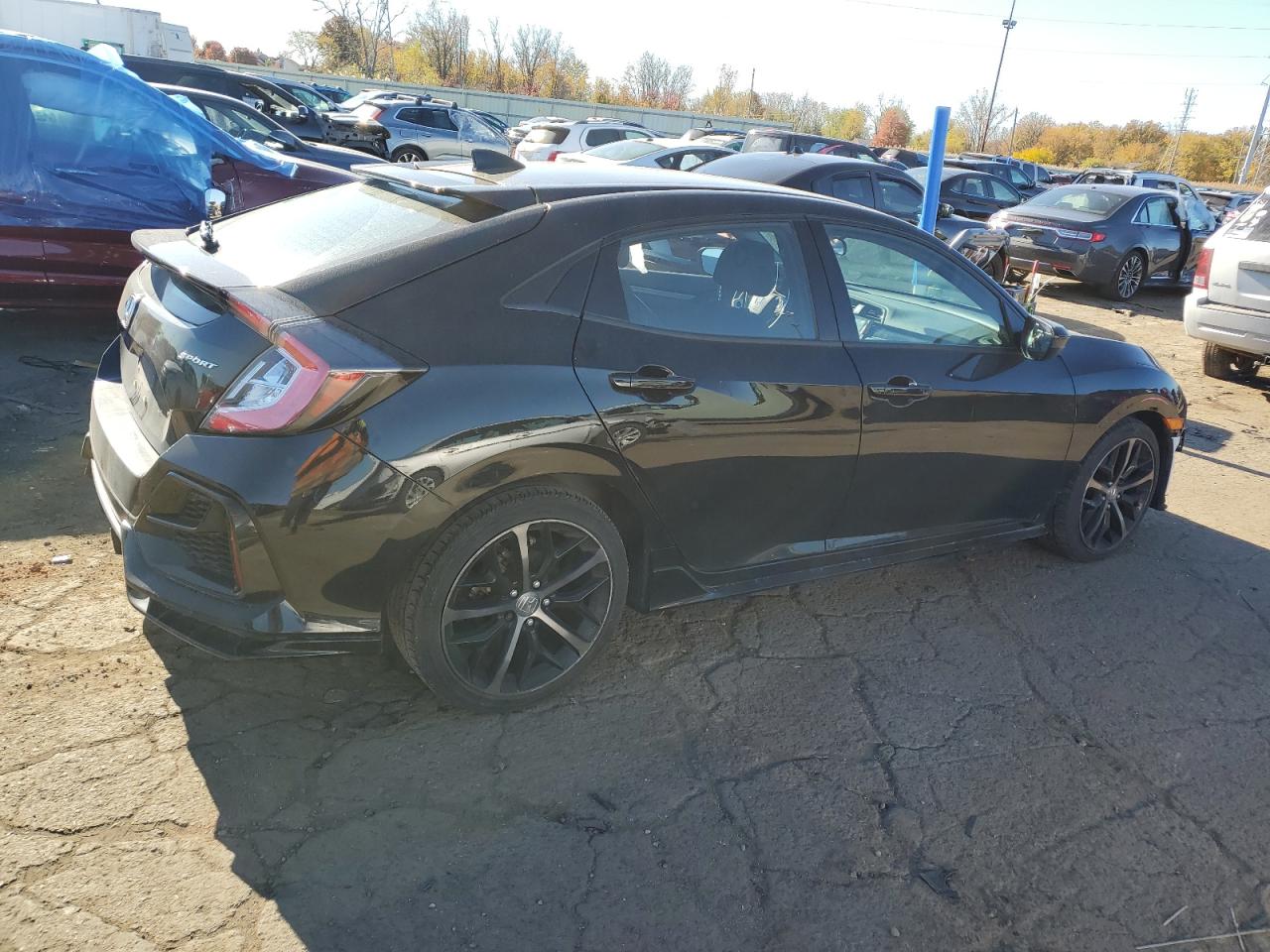 Lot #3033048990 2021 HONDA CIVIC SPOR