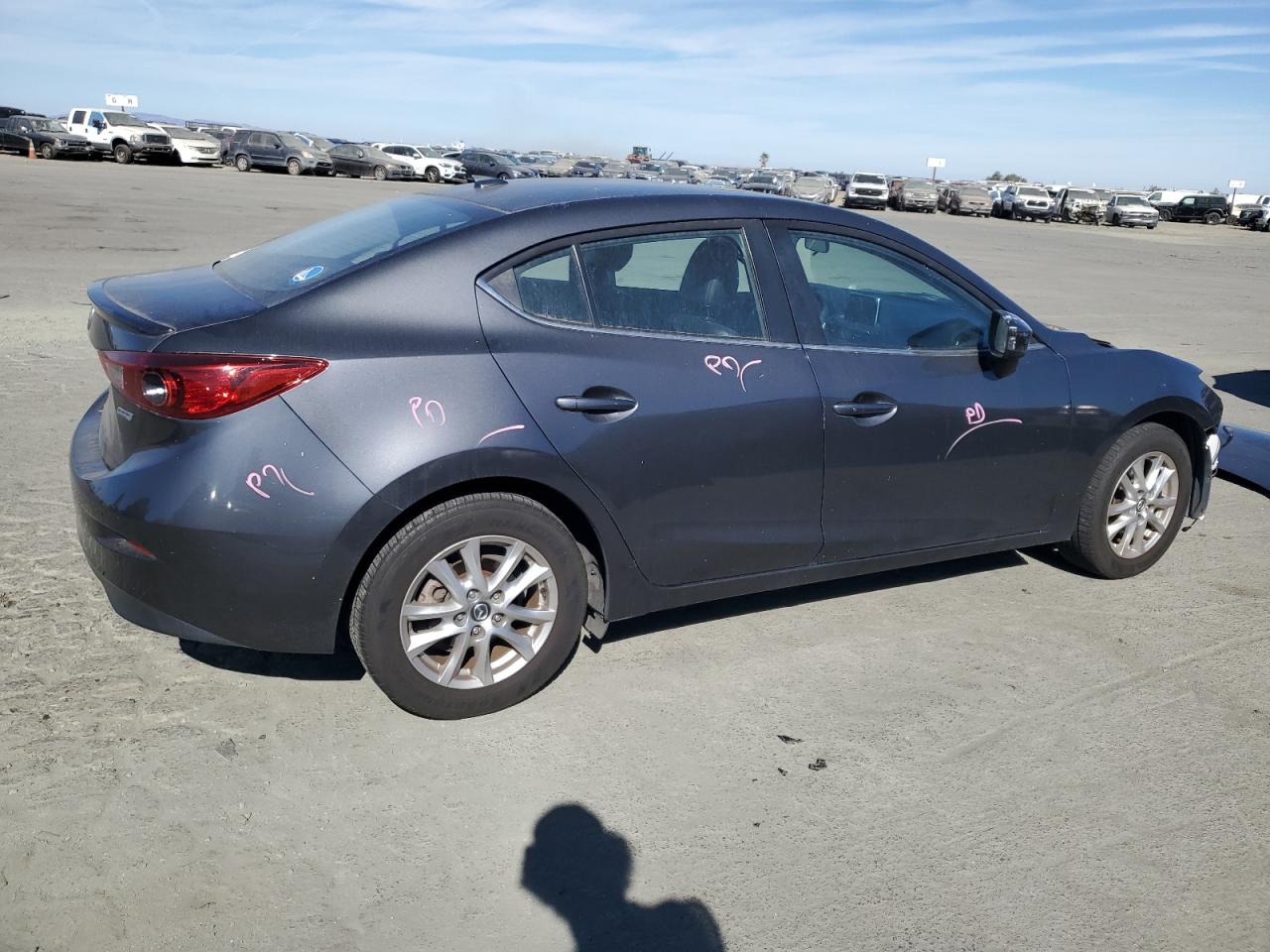 MAZDA 3 GRAND TO 2014 gray  gas JM1BM1W70E1130434 photo #4