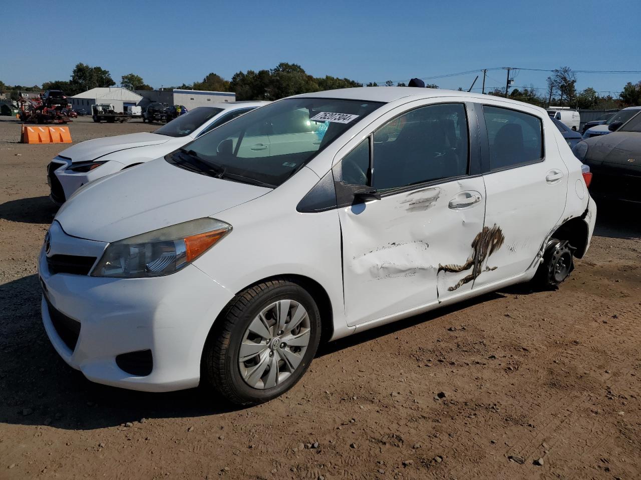 Lot #2928441804 2012 TOYOTA YARIS