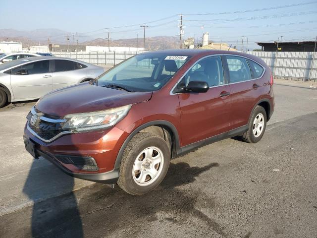 HONDA CR-V LX 2015 burgundy 4dr spor gas 2HKRM3H35FH557381 photo #1