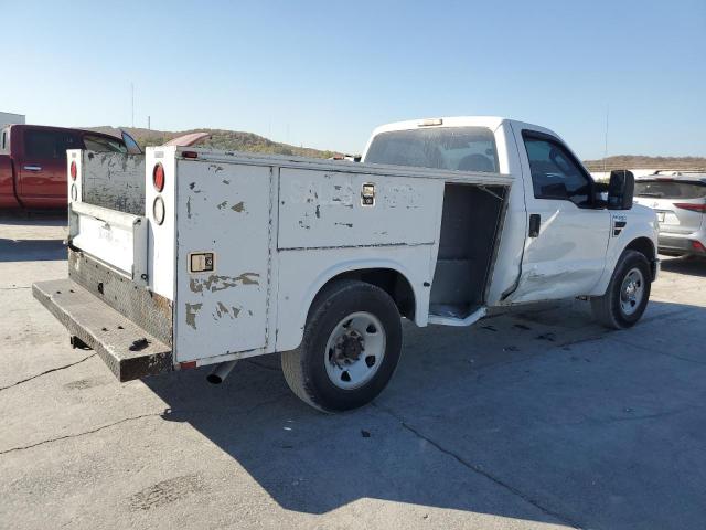 FORD F250 SUPER 2009 white  gas 1FDNF20579EA76192 photo #4