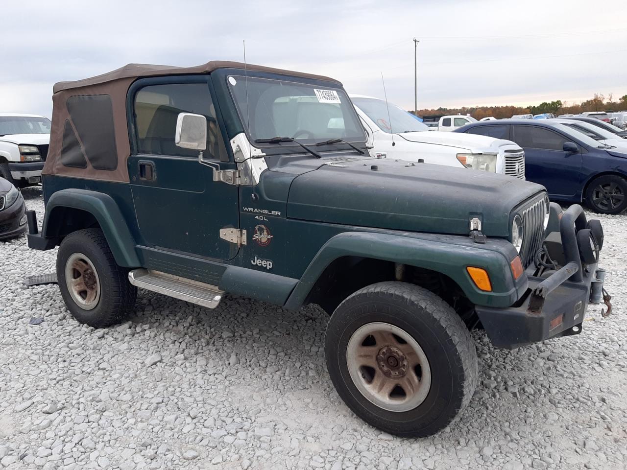 Lot #2936132158 2000 JEEP WRANGLER /