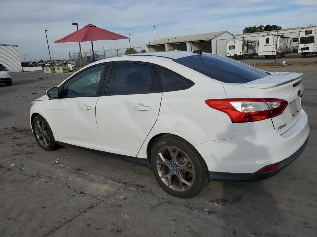 FORD FOCUS SE 2013 white  gas 1FADP3F22DL284653 photo #3