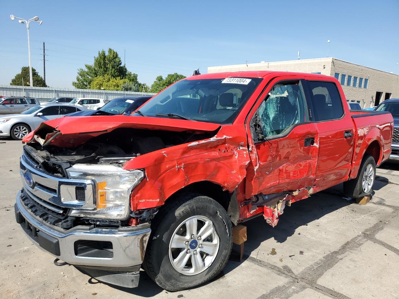 Lot #2921814523 2020 FORD F150 SUPER